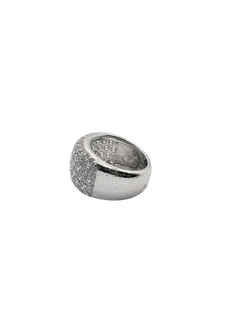 Bague Dôme CARTIER en or blanc et diamants - Castafiore