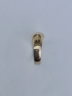 Bague Dôme Diamant En Or - Castafiore