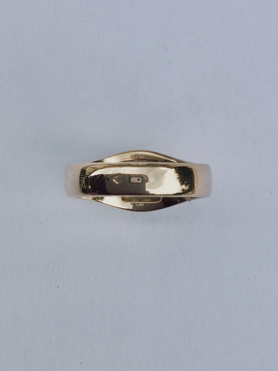 Bague Dôme Diamant En Or - Castafiore