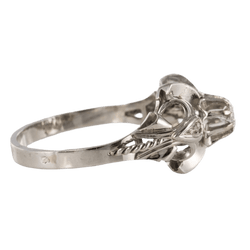 Bague Dôme en or blanc et diamants - Castafiore