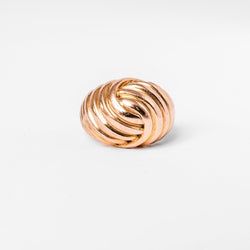 Bague Dôme en or jaune - Castafiore