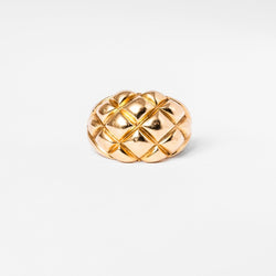 Bague Dôme en or jaune - Castafiore