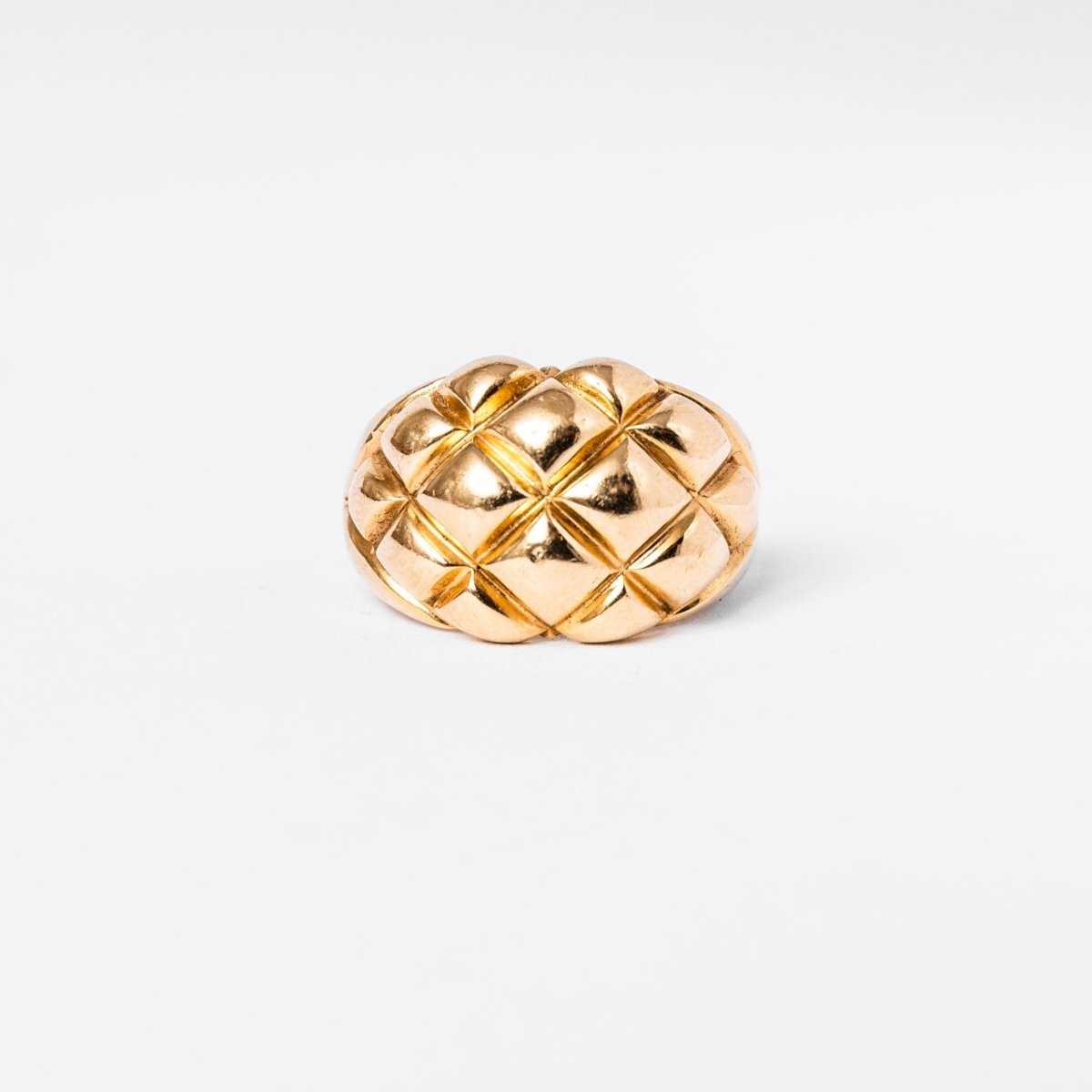 Bague Dôme en or jaune - Castafiore