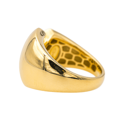 Bague Dôme en or jaune - Castafiore