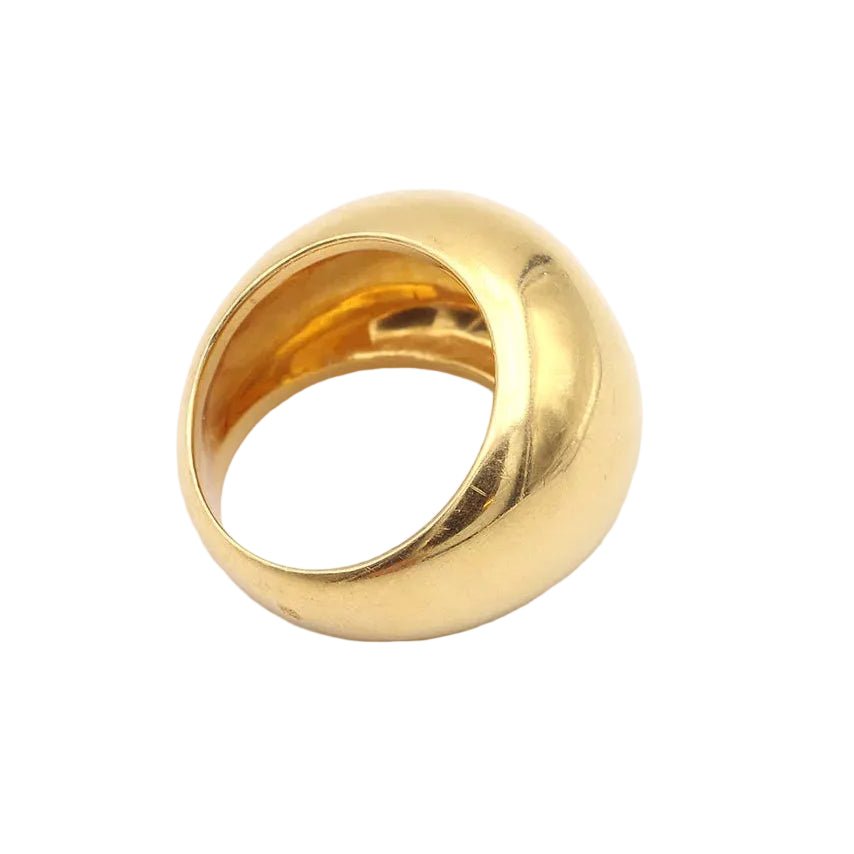 Bague Dôme en or jaune - Castafiore
