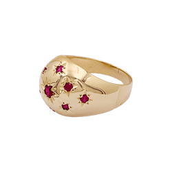 Bague Dôme en or jaune - Castafiore