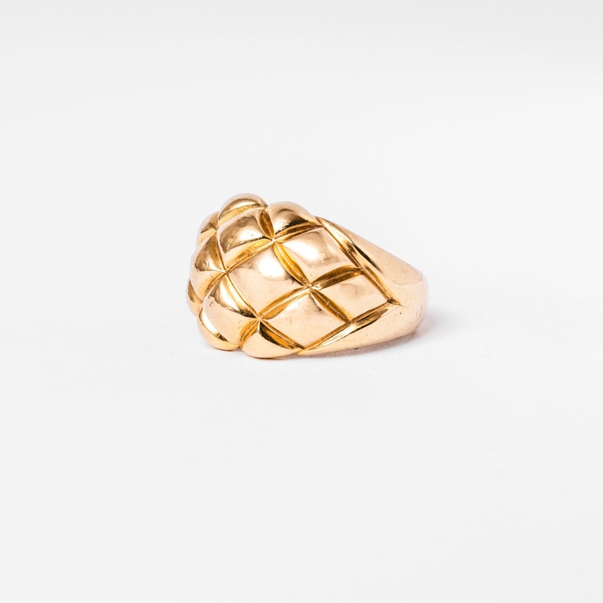 Bague Dôme en or jaune - Castafiore