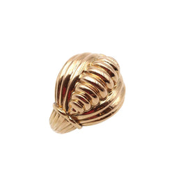 Bague Dôme en or jaune - Castafiore