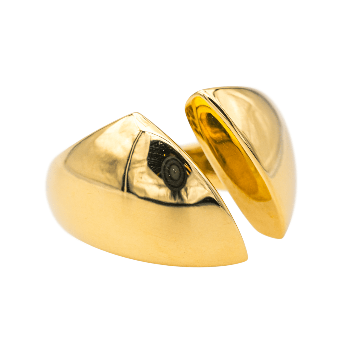 Bague Dôme en or jaune - Castafiore