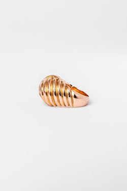 Bague Dôme en or jaune - Castafiore