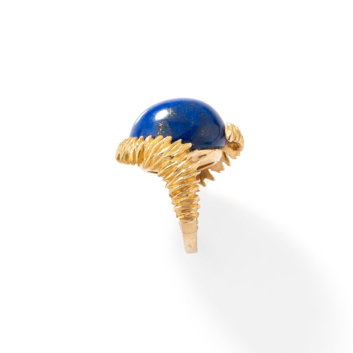 Bague Dôme VACHERON CONSTANTIN en or jaune et lapis lazuli - Castafiore