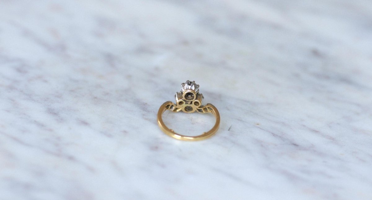 Bague Duchesse Belle Epoque Diamants - Castafiore