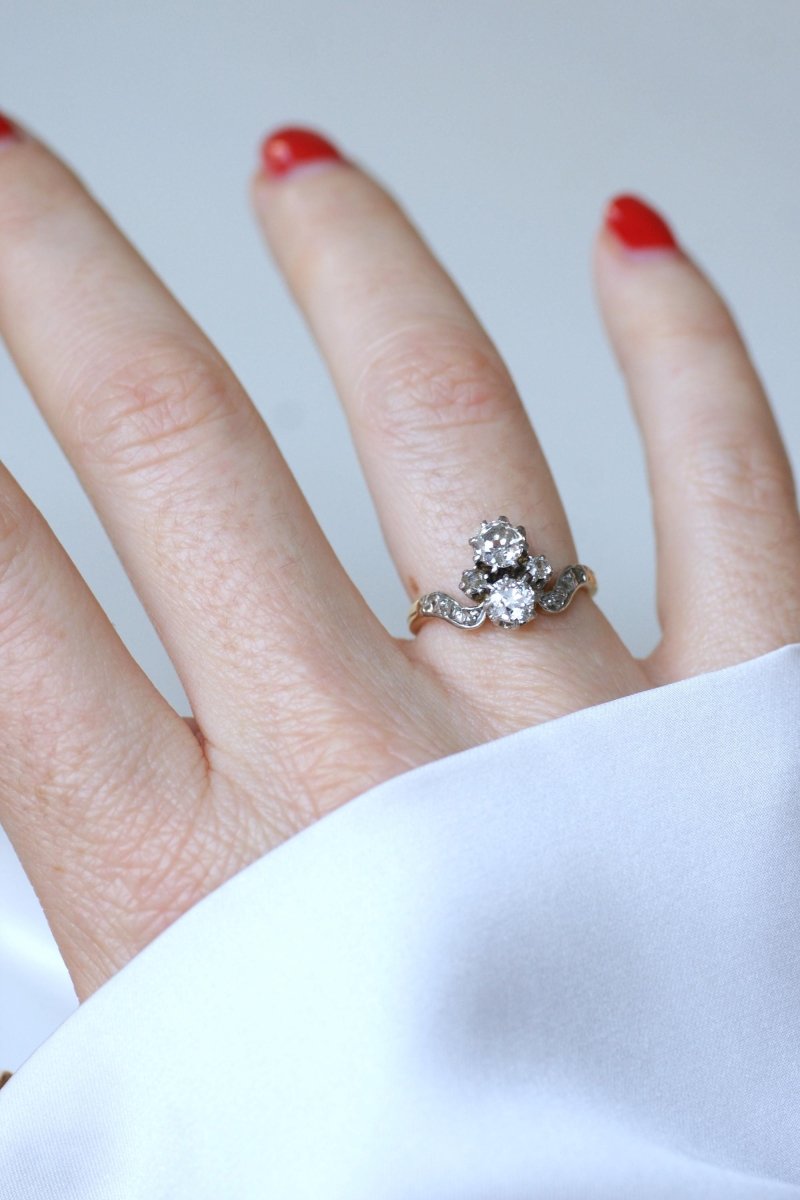 Bague Duchesse Belle Epoque Diamants - Castafiore