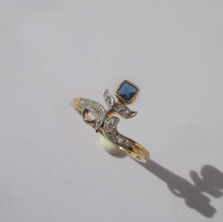 Bague Duchesse Fleur Belle Epoque - Castafiore