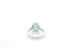 Bague ÉMERAUDE 2,16cts en platine et diamants - Castafiore