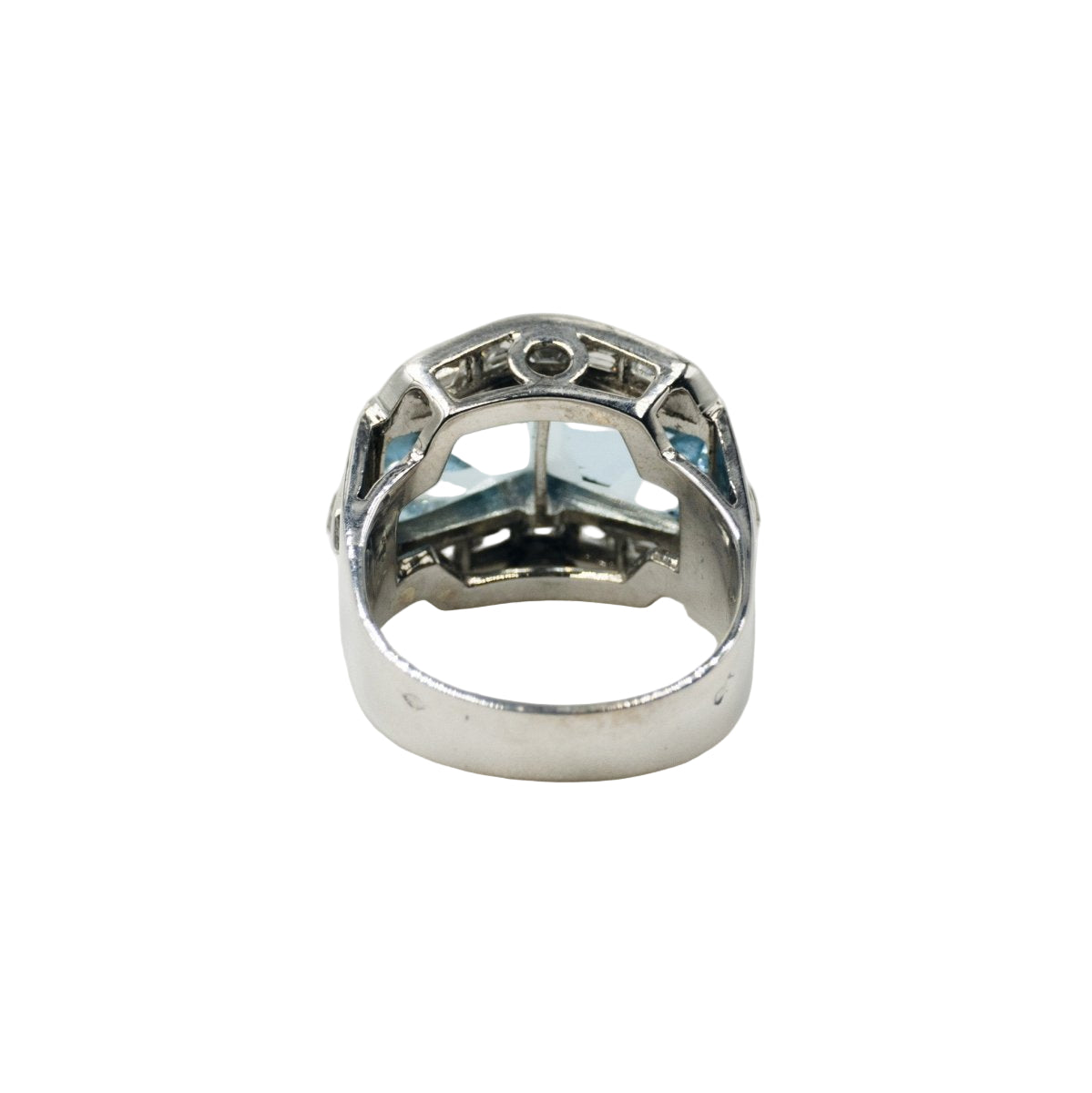 Bague en aigue - marine - Castafiore