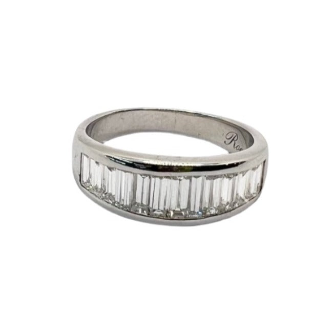 Bague en or 18 carats avec diamants naturels, inscription Rocca. - Castafiore