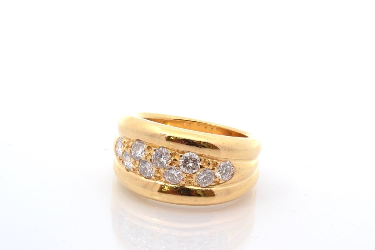 Bague en or 18k et diamants - Castafiore