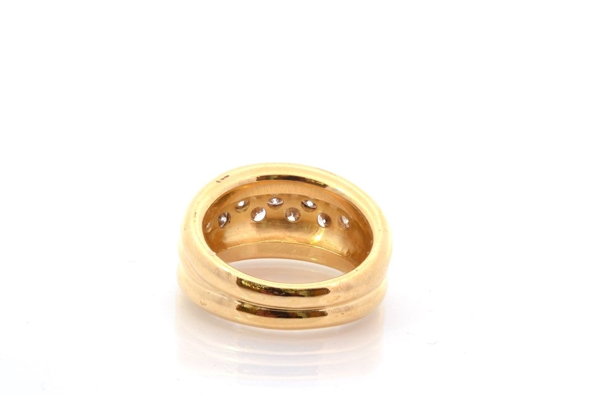 Bague en or 18k et diamants - Castafiore