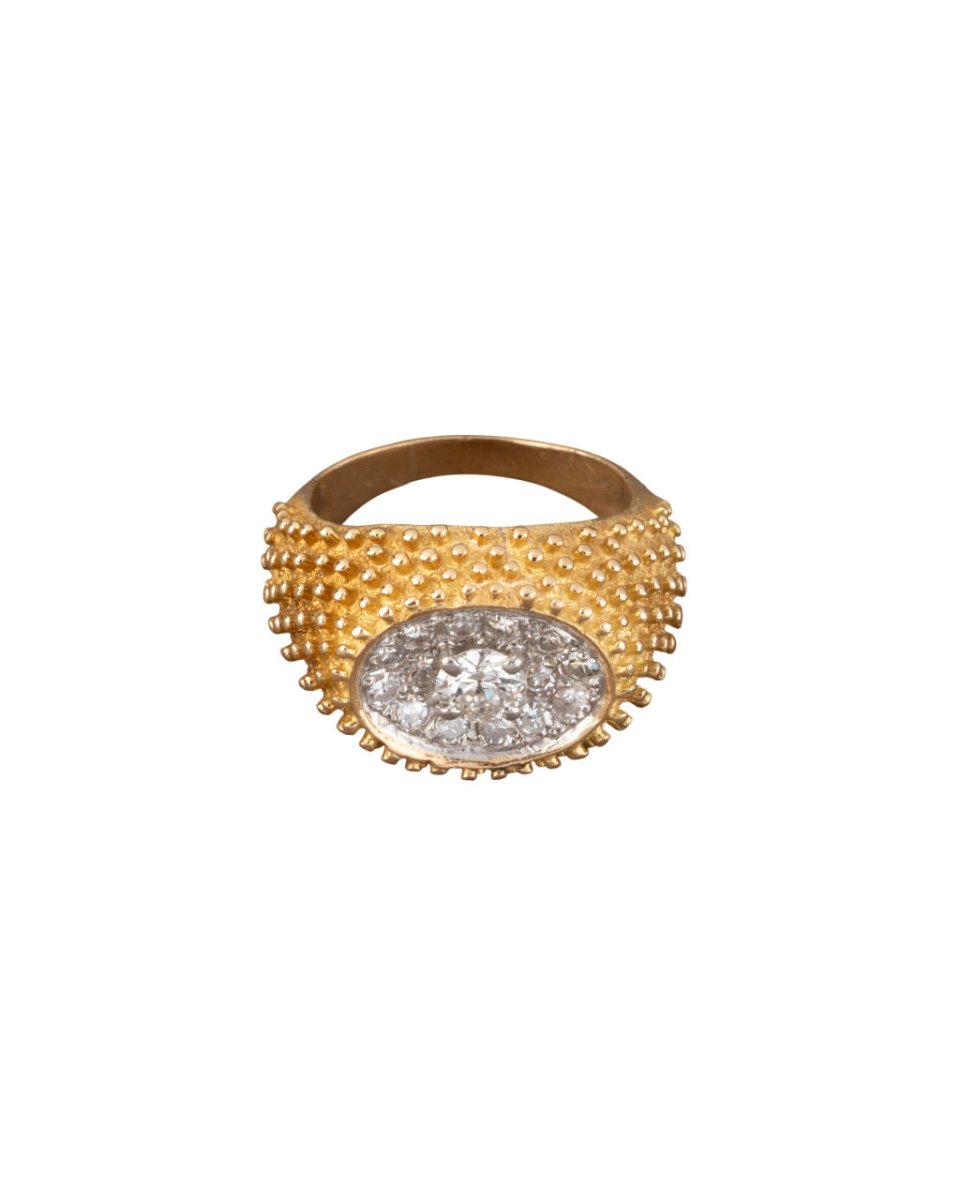 Bague en or 18k et diamants - Castafiore