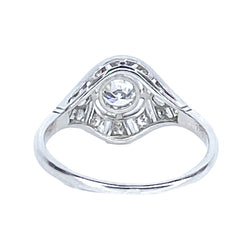 Bague en or blanc diamants - Castafiore