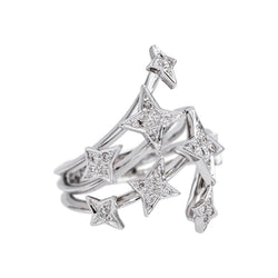 Ring White gold diamond