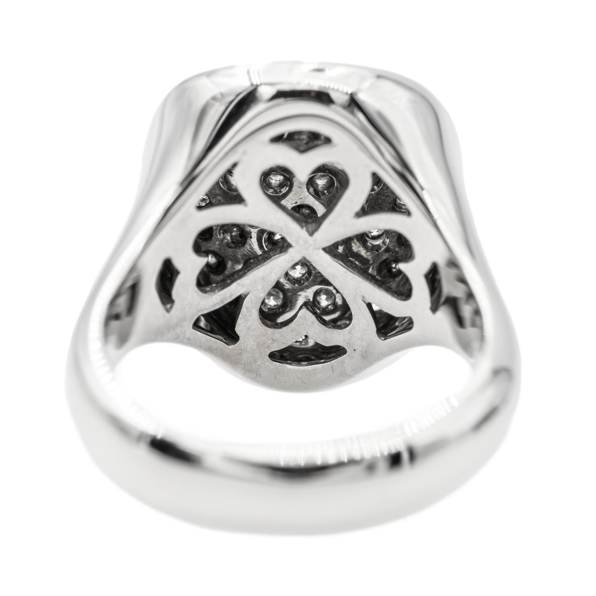 Bague en or blanc et diamant - Castafiore