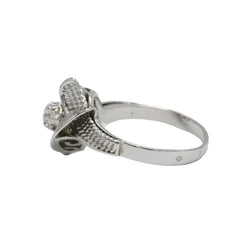 Bague en or blanc et diamant - Castafiore