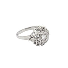 Bague en or blanc et diamant - Castafiore