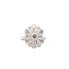 Bague en or blanc et diamants - Castafiore