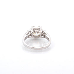 Bague en or blanc et diamants - Castafiore