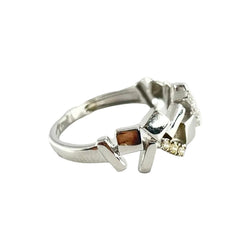 Bague en or blanc et diamants - Castafiore