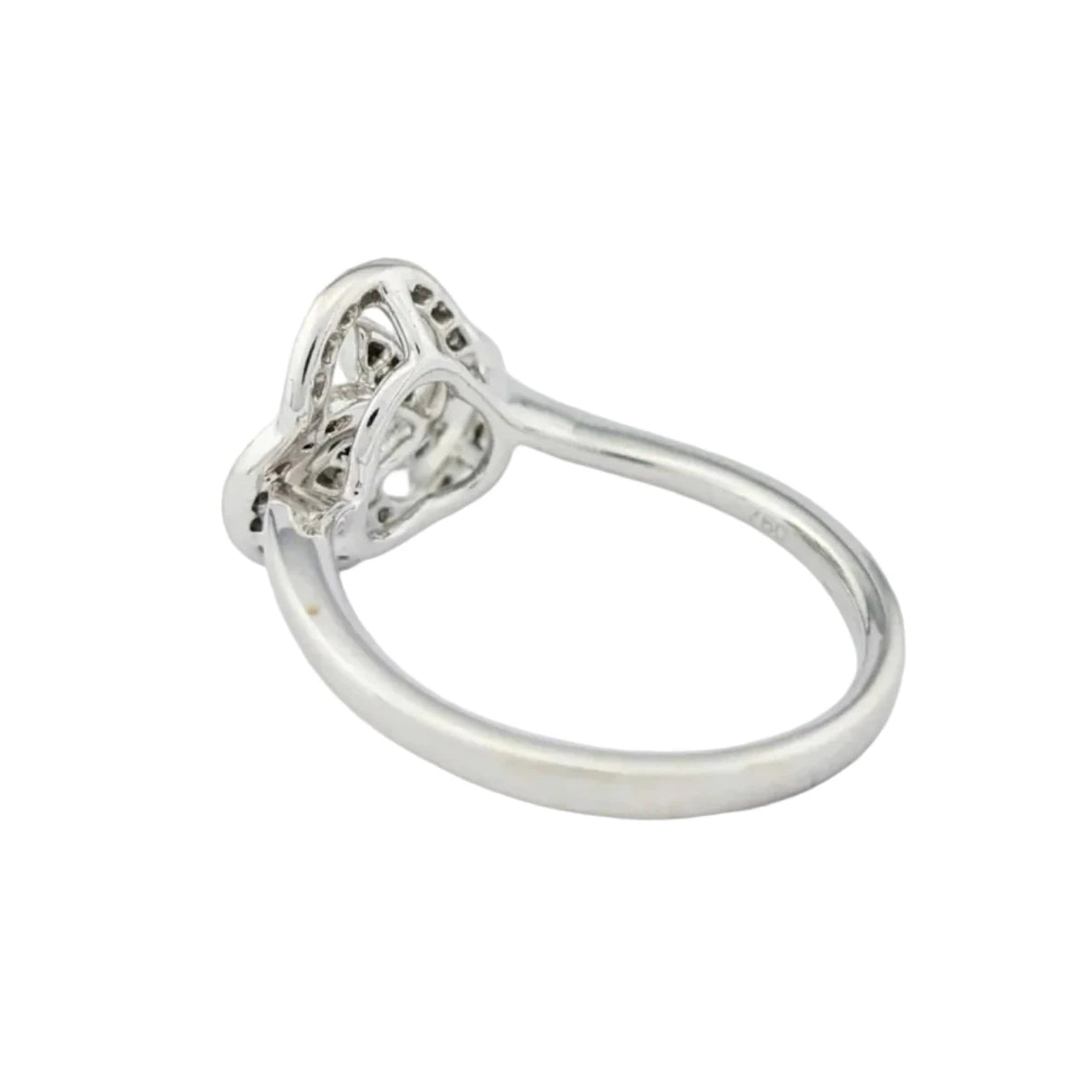 Bague en or blanc et diamants - Castafiore