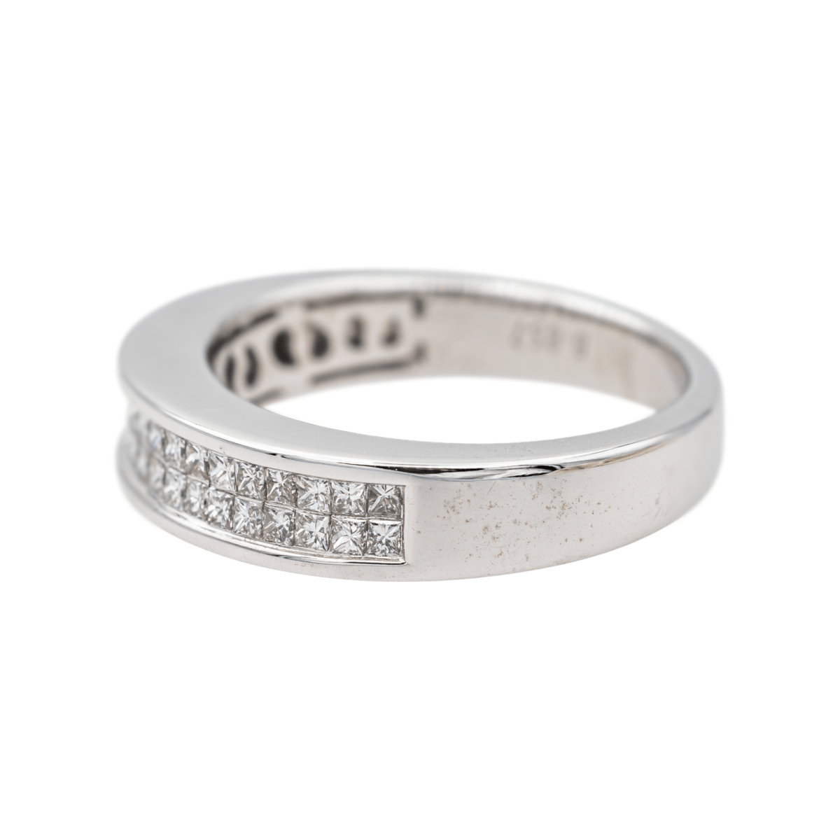 Bague en or blanc et diamants - Castafiore