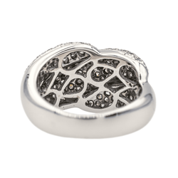 Bague en or blanc et diamants - Castafiore