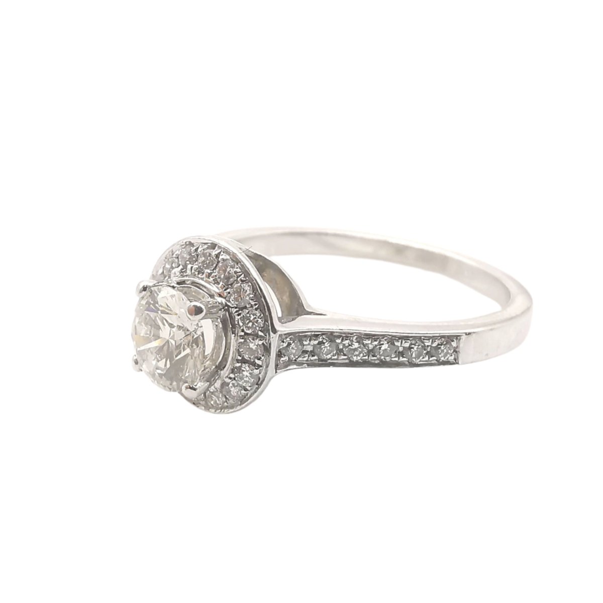 Bague en or blanc et diamants - Castafiore