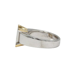 Bague en or blanc et diamants - Castafiore