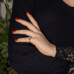 Ring White gold diamond