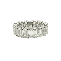 Bague en or blanc et diamants - Castafiore