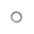 Bague en or blanc et diamants - Castafiore