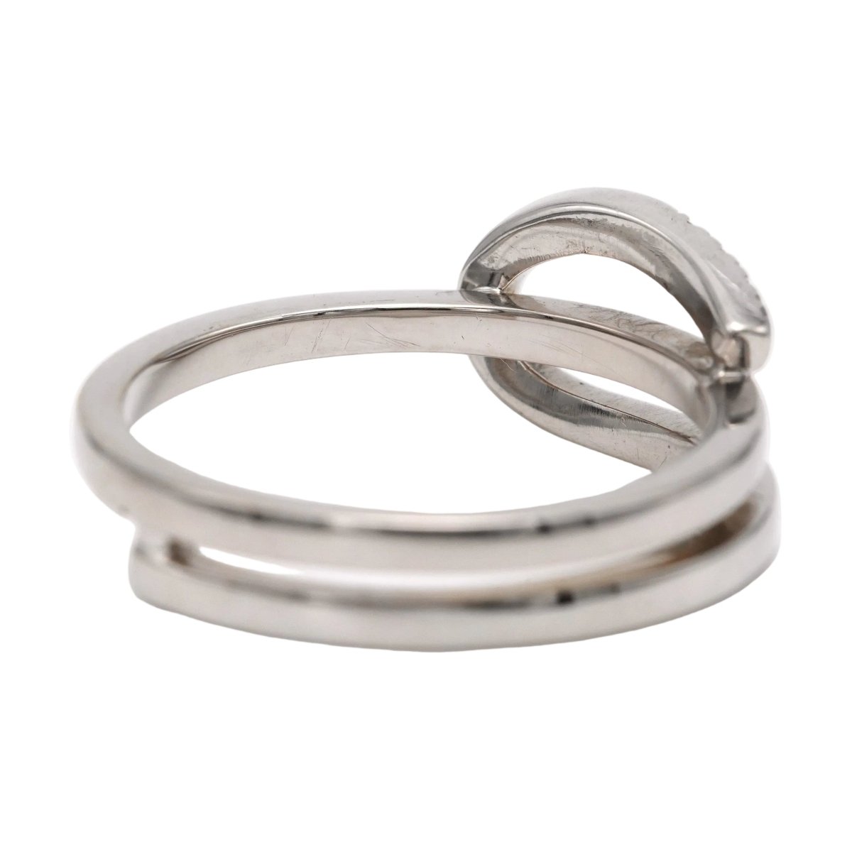 Bague en or blanc et diamants - Castafiore