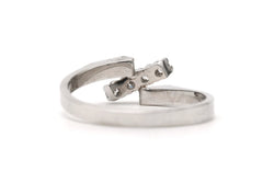 Bague en or blanc et diamants - Castafiore