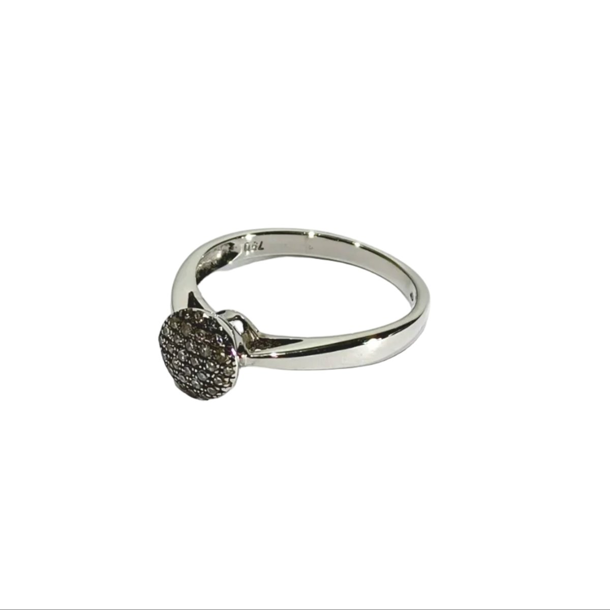 Bague en or blanc et diamants - Castafiore