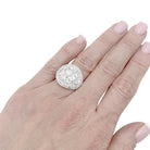 Bague en or blanc et diamants - Castafiore