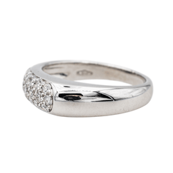 Bague en or blanc et diamants - Castafiore