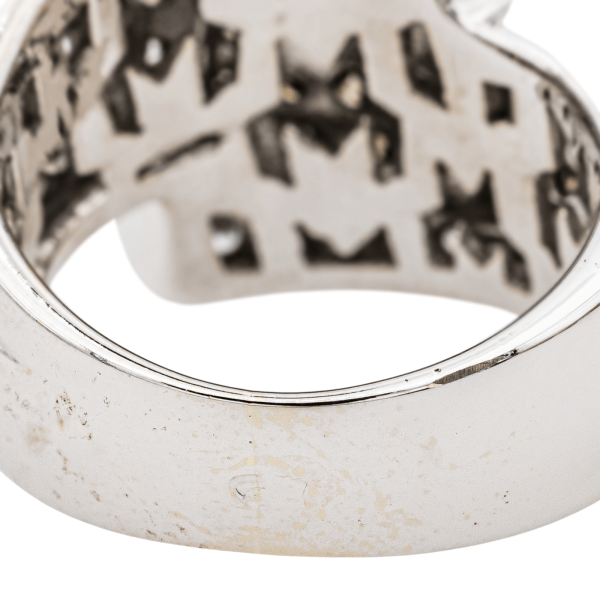 Bague en or blanc et diamants - Castafiore