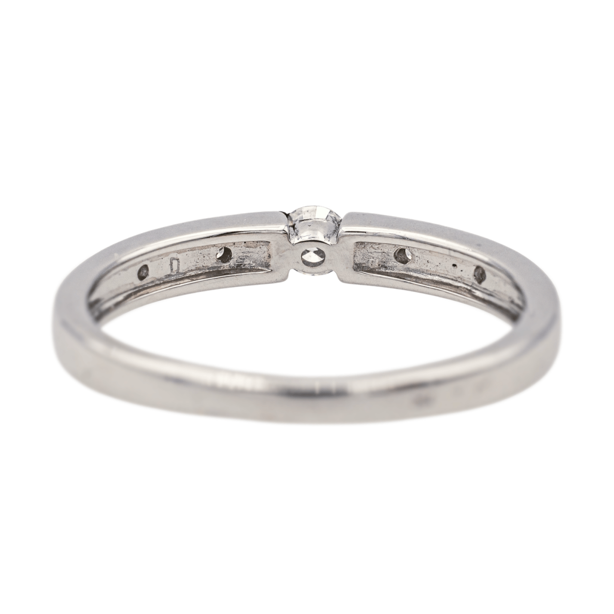 Bague en or blanc et diamants - Castafiore