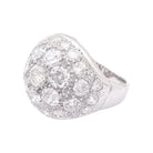 Bague en or blanc et diamants - Castafiore