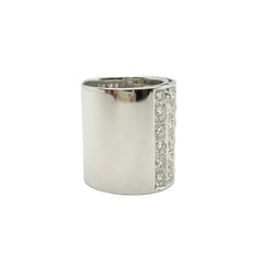 Bague en or blanc et diamants - Castafiore