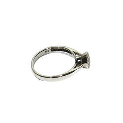 Bague en or blanc et diamants - Castafiore